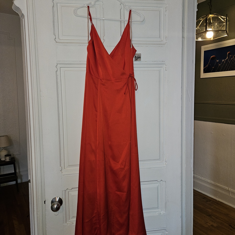 Long Red Dress